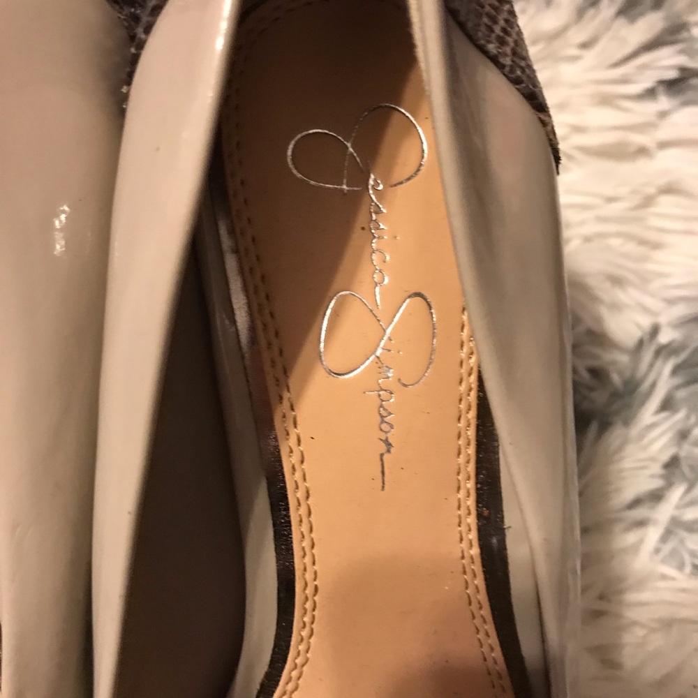 Women’s Snake Skin/Patent Leather Heels